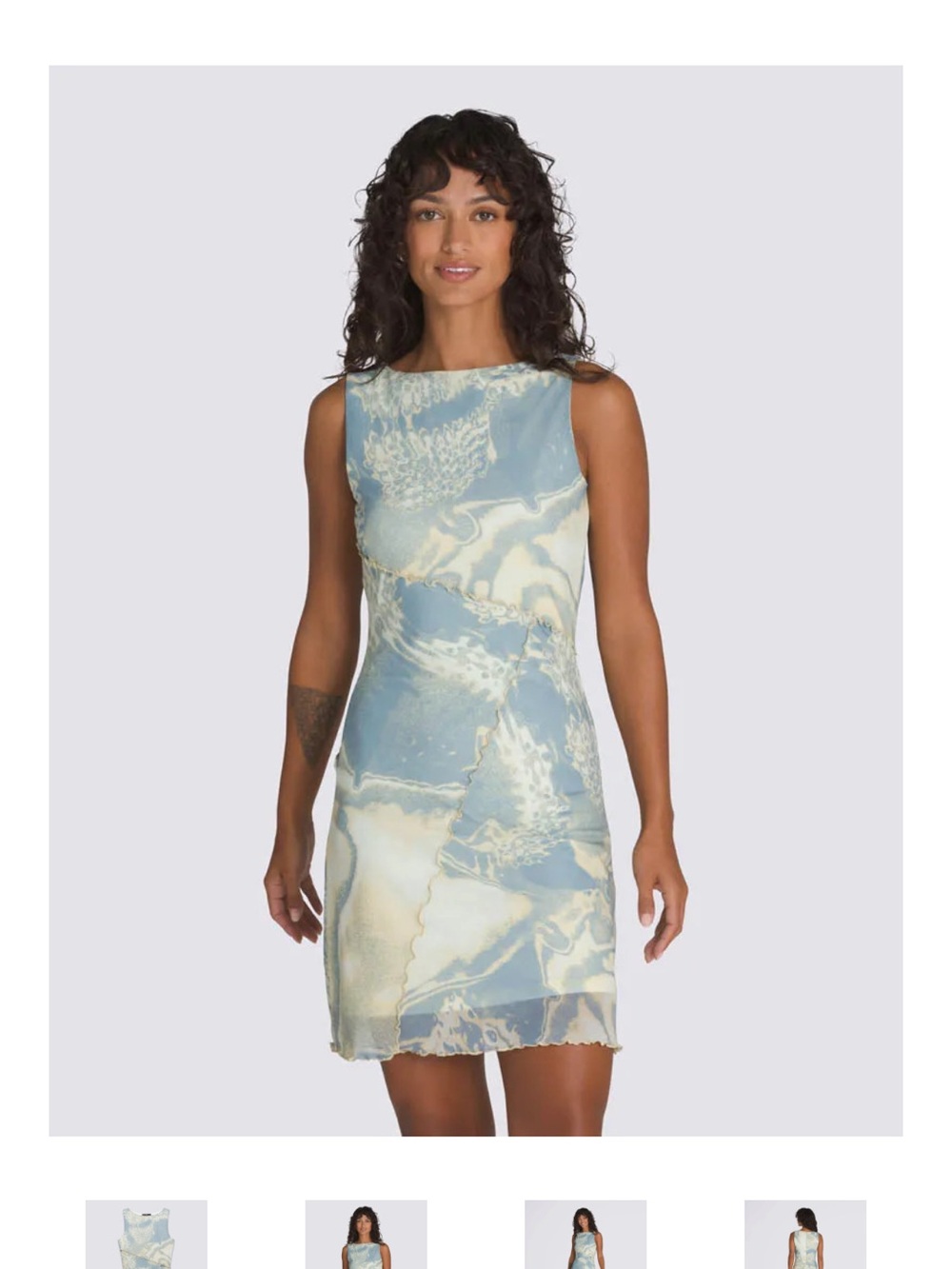 Vans Molly Mesh Mini Dress